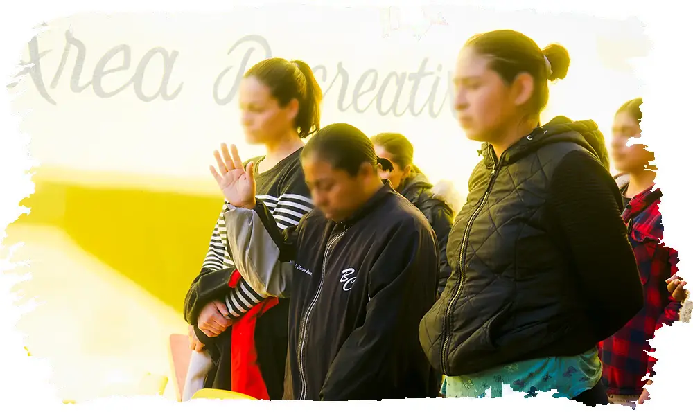 Time of Prayer with Rehab Inmates